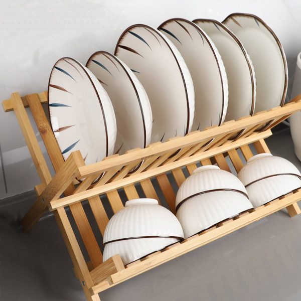 Wood Household sink shelves - Image 4