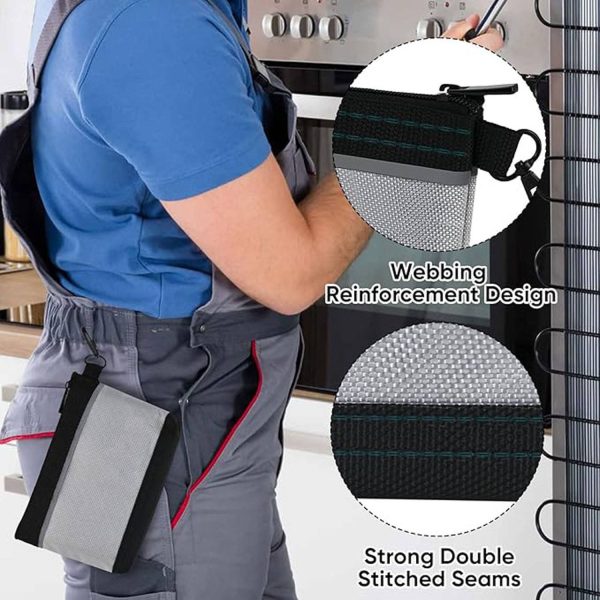 Portable Waterproof Oxford Tool Pouch with Zipper - Image 4