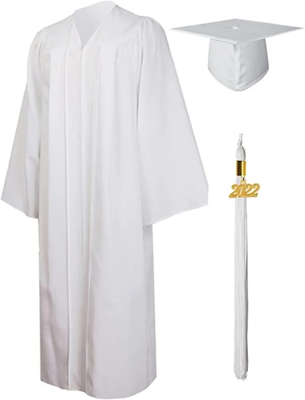 GradSeason Matte Graduation Gown Cap Tassel Set 2025 - Image 3