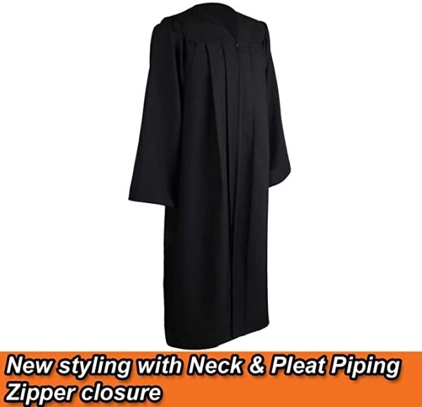 GradSeason Matte Graduation Gown Cap Tassel Set 2025 - Image 14