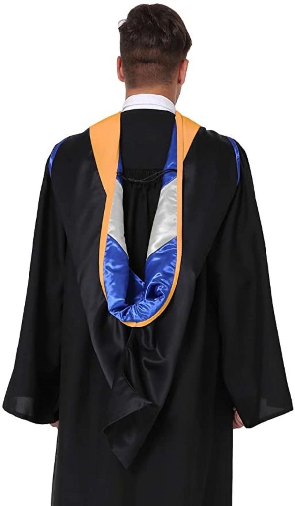 Graduation Hood for Master Degree Deluxe Academic - Image 22