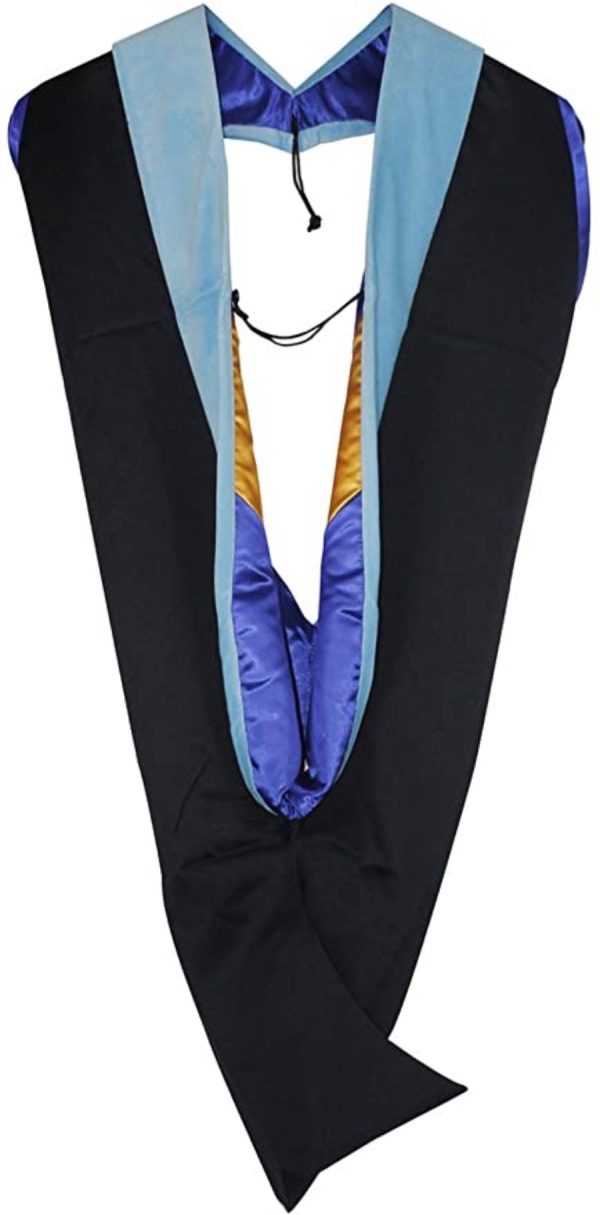 Graduation Hood for Master Degree Deluxe Academic - Image 2