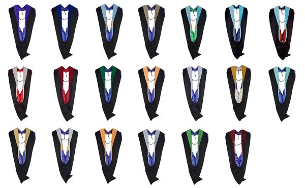 Graduation Hood for Master Degree Deluxe Academic - Image 21