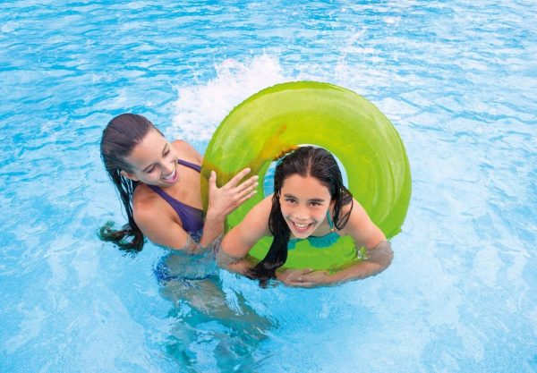 30" Transparent Swimming Ring - Image 3