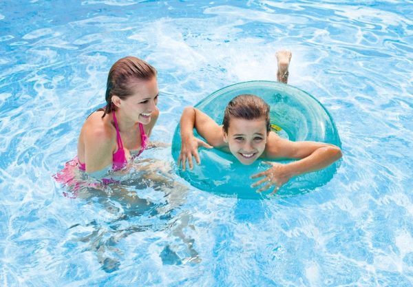 30" Transparent Swimming Ring - Image 2