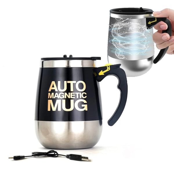 15Oz Rechargeable Mixing Stainless Steel Cup - Image 2