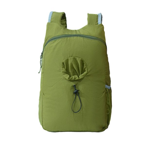 Lightweight Foldable Nylon Backpack w/ Casual Design - Image 3