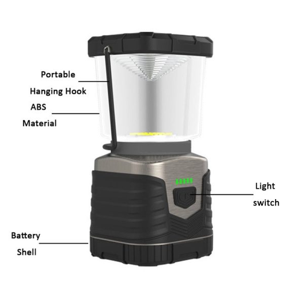 Rechargeable Camping 1000Lm Led Lantern - Image 5