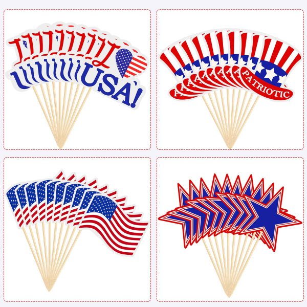 Custom Paper Toothpick Flags - 1" X 1.5" - Image 5