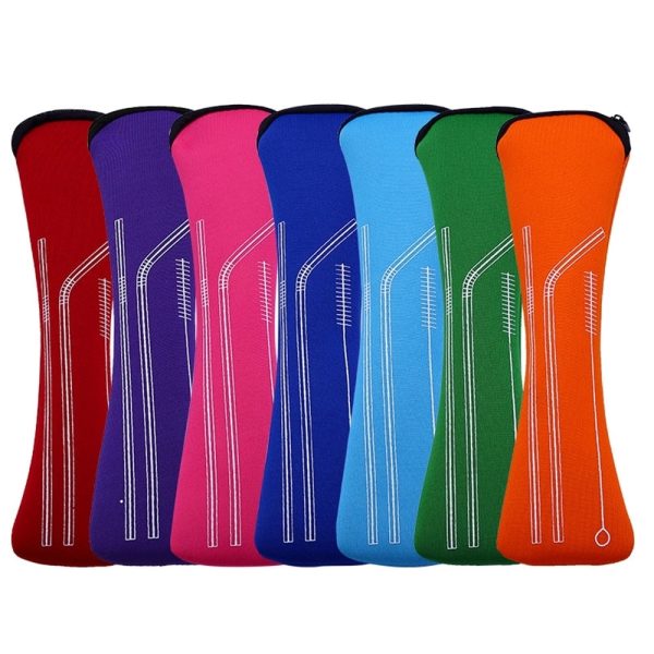 Reusable Stainless Steel Straw With Removable Silicone Tips - Image 8