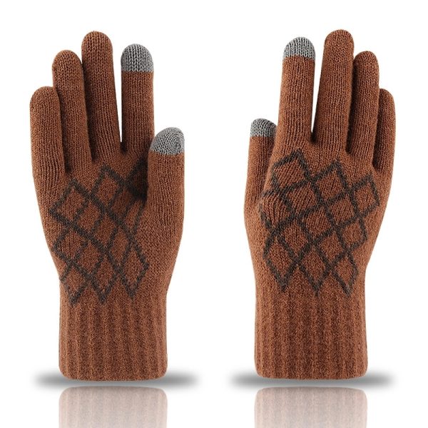 Winter Touchscreen Gloves Warm Knit - Image 3