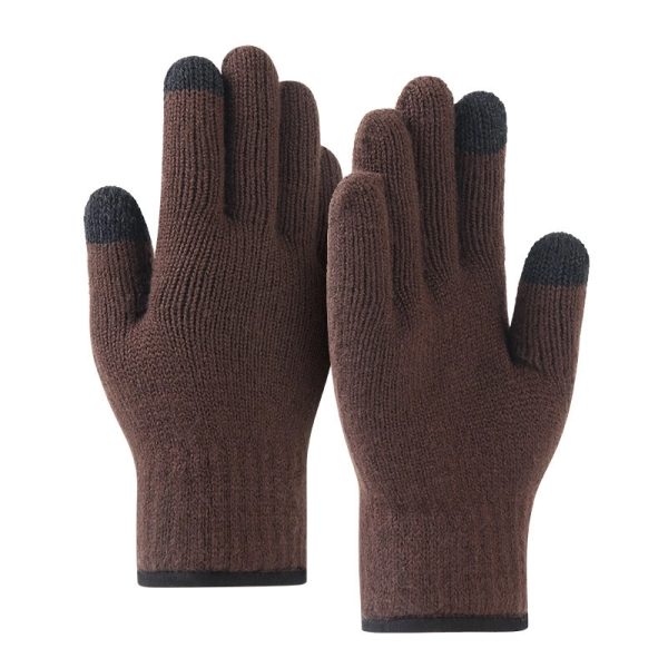 Touch Screen Warm Gloves With Thermal Soft Knit Lining - Image 3