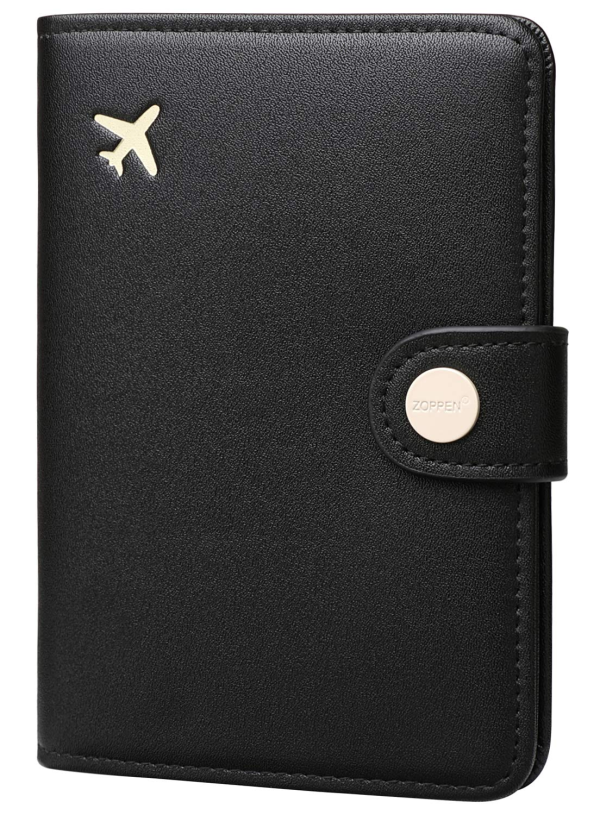Rfid Blocking Travel Passport Holder Cover Slim Id Card Case