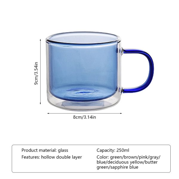 8.5 Oz Stained Glass Double Insulation Tea Coffee Cup - Image 8