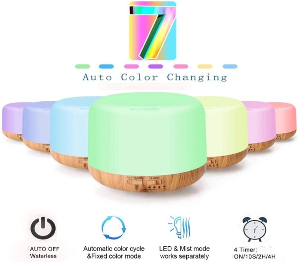 300Ml 7 Led Humidifier - Image 7