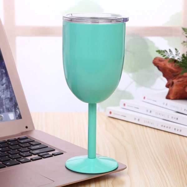 Premium 
Steel Wine 
Glasses - Image 4