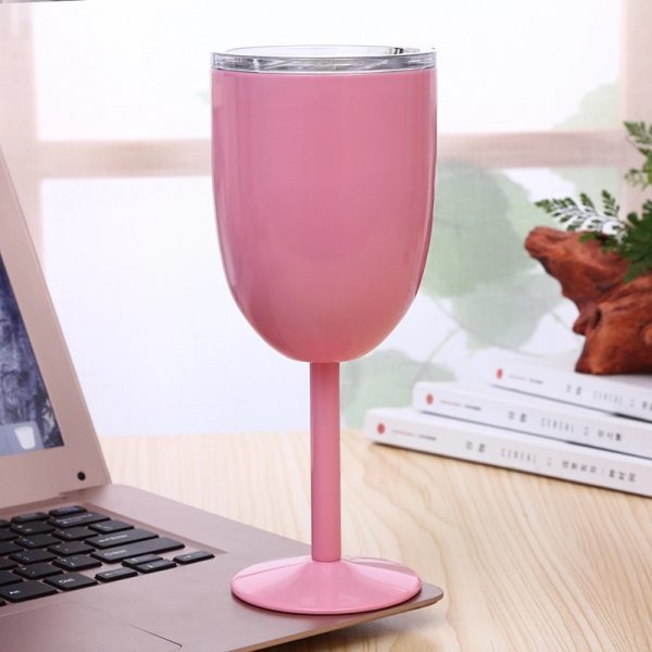 Premium 
Steel Wine 
Glasses - Image 6