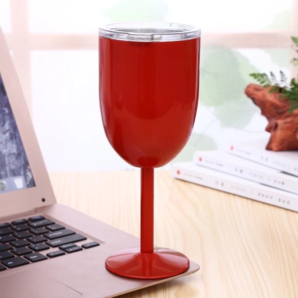 Premium 
Steel Wine 
Glasses