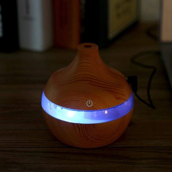 300 Ml Usb Silence Wood Grain Air Humidifier - Image 3