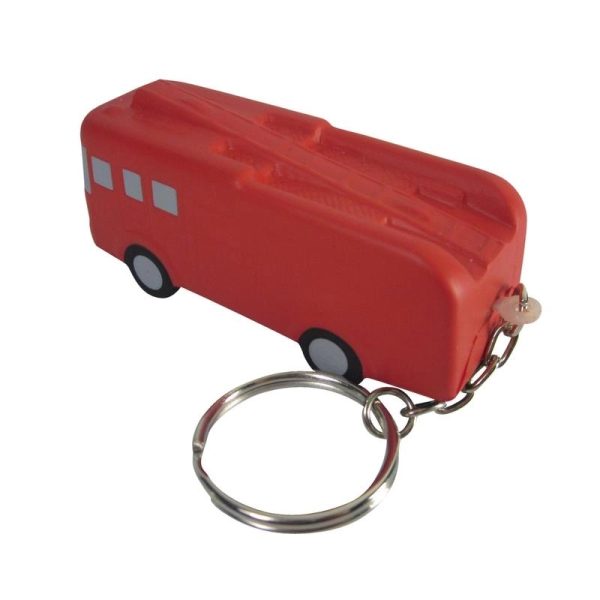 Fire Truck Stress Ball Keychains - Image 3