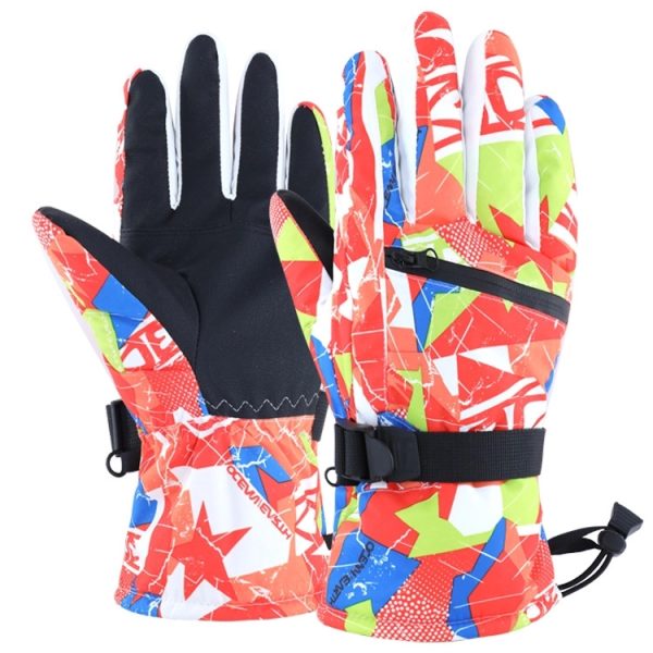 Ski & Snow Waterproof Touch Screen Winter Snowboard Gloves - Image 4