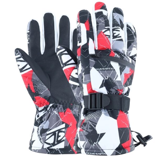 Ski & Snow Waterproof Touch Screen Winter Snowboard Gloves - Image 7