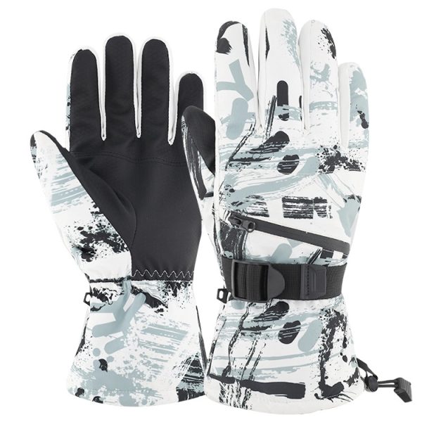 Ski & Snow Waterproof Touch Screen Winter Snowboard Gloves - Image 9