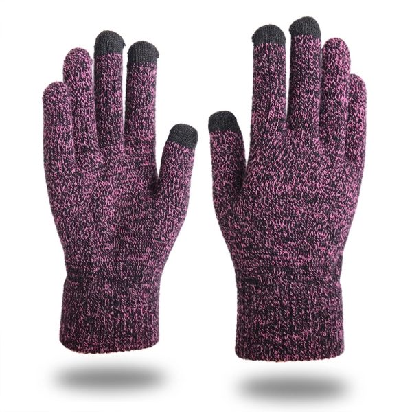 Touch Screen Warm Gloves With Thermal Soft Knit Lining - Image 6