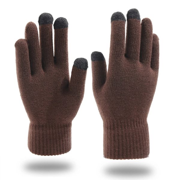 Touch Screen Warm Gloves With Thermal Soft Knit Lining - Image 2