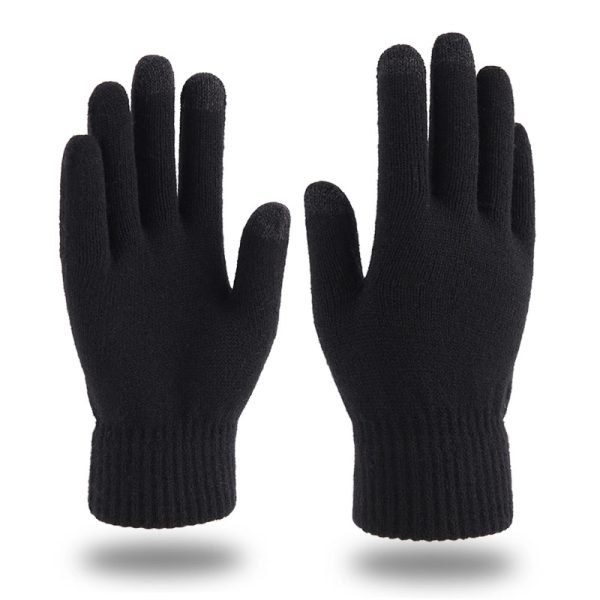 Touch Screen Warm Gloves With Thermal Soft Knit Lining - Image 3