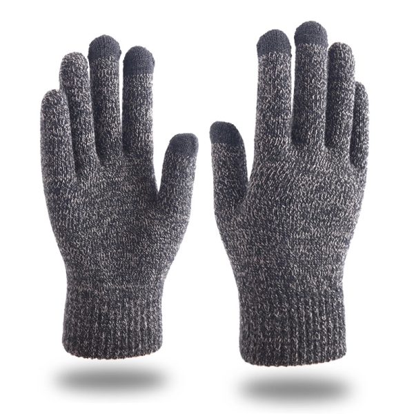 Touch Screen Warm Gloves With Thermal Soft Knit Lining - Image 5