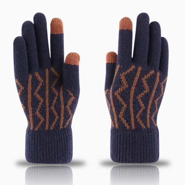 Touch Screen Warm Gloves With Thermal Soft Knit Lining - Image 2