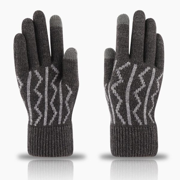 Touch Screen Warm Gloves With Thermal Soft Knit Lining