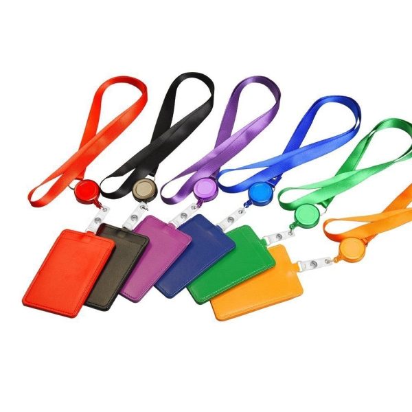 Name Badge Holder With Lanyard
