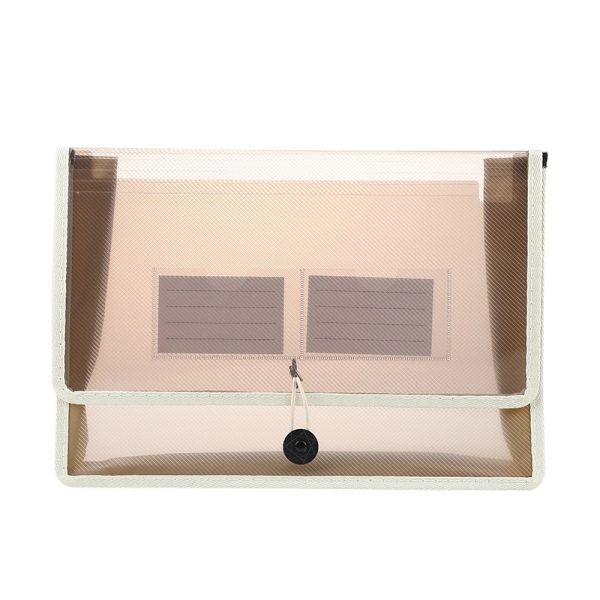 A4 Popper Wallet Plastic Folder Poly Pockets Envelope - Image 9