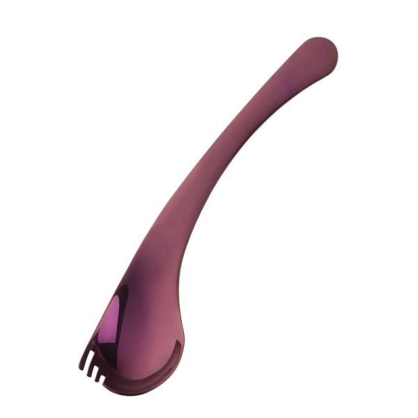 2 In 1 Bend Handle Spork Soup Tableware - Image 4