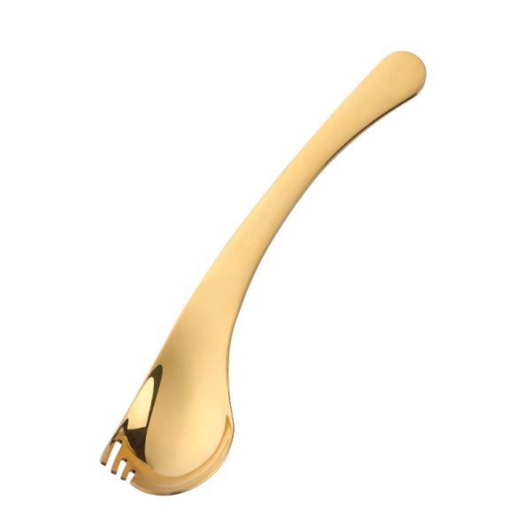 2 In 1 Bend Handle Spork Soup Tableware - Image 2
