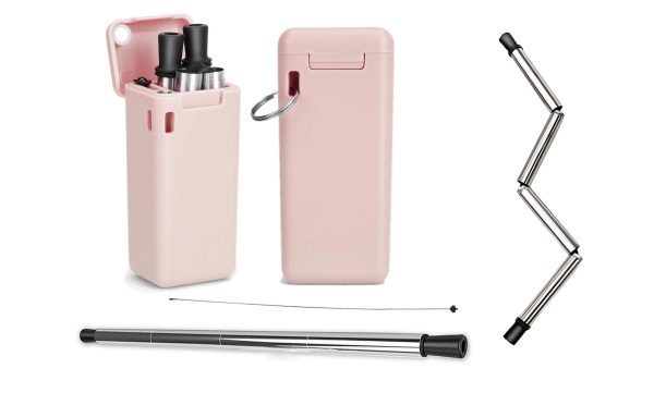 Collapsible Reusable Straw With Case - Image 4