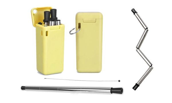 Collapsible Reusable Straw With Case - Image 5