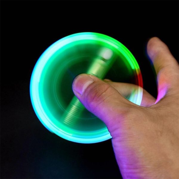 3-In-1 Functiona Led Light Fidget Ballpoint Pen - Image 3