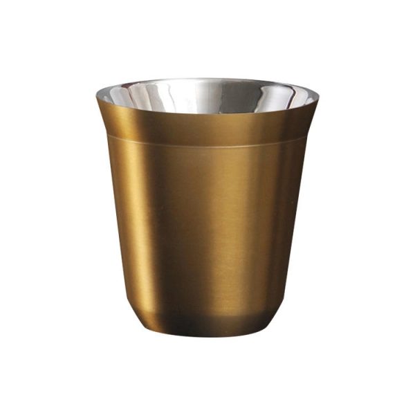2.7Oz Double Wall Insulated Stainless Steel Espresso Cup - Image 3