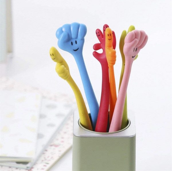 Silicone Gesture Ballpoint Pen - Image 5