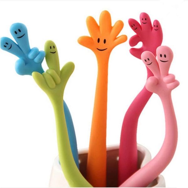 Silicone Gesture Ballpoint Pen