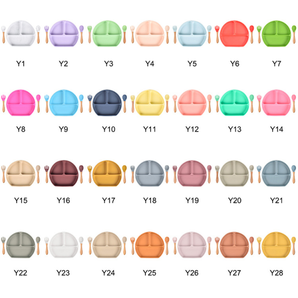 100% Silicone Suction Plate - Image 30