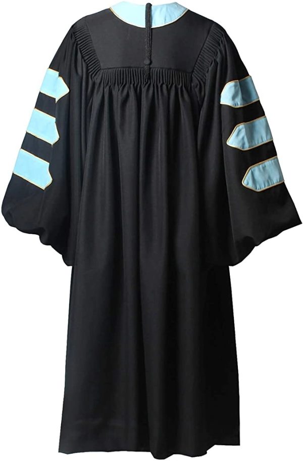 Doctoral Graduation Gown, Hood and Tam 8 Sided - Image 7