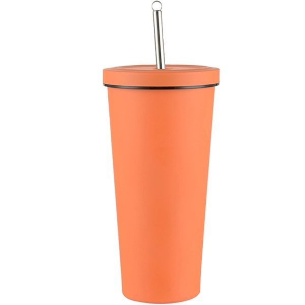 25 Oz Stainless Steel Straw Cup Double Vacuum Coffee - Image 11