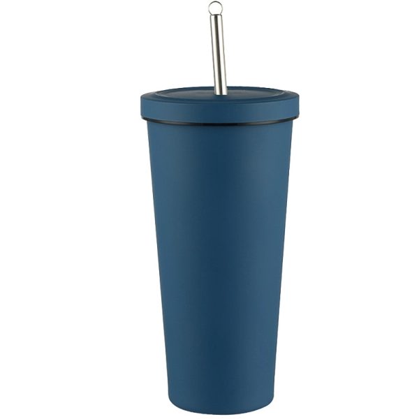 25 Oz Stainless Steel Straw Cup Double Vacuum Coffee - Image 7