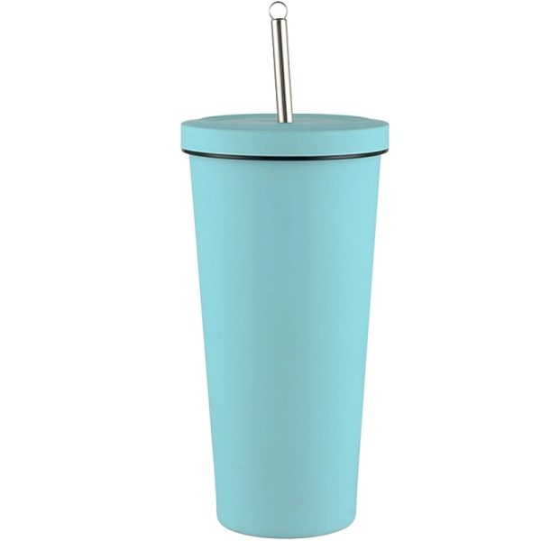 25 Oz Stainless Steel Straw Cup Double Vacuum Coffee - Image 10