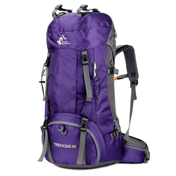 60L Waterproof Hiking Backpack - Daypack With Rain Cover - Image 11