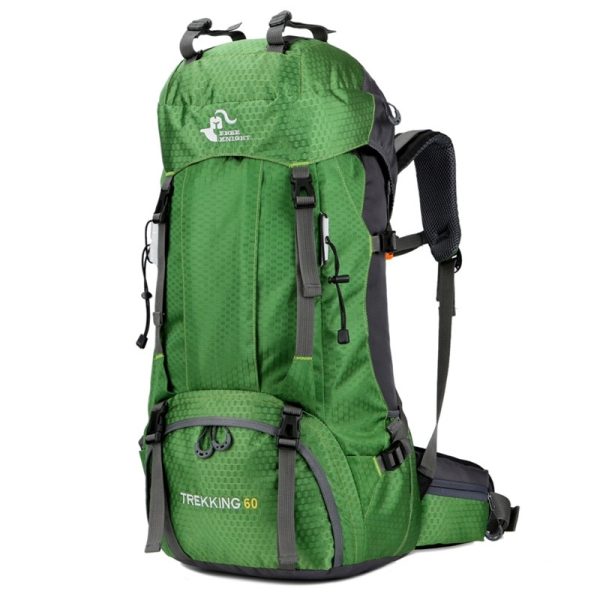 60L Waterproof Hiking Backpack - Daypack With Rain Cover - Image 5